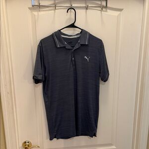 Puma Men's Navy Golf Polo